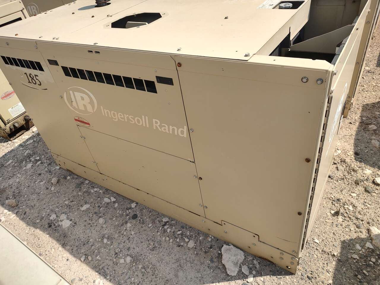 2009 Ingersoll Rand 185 Skid Mount Diesel Air Compressor