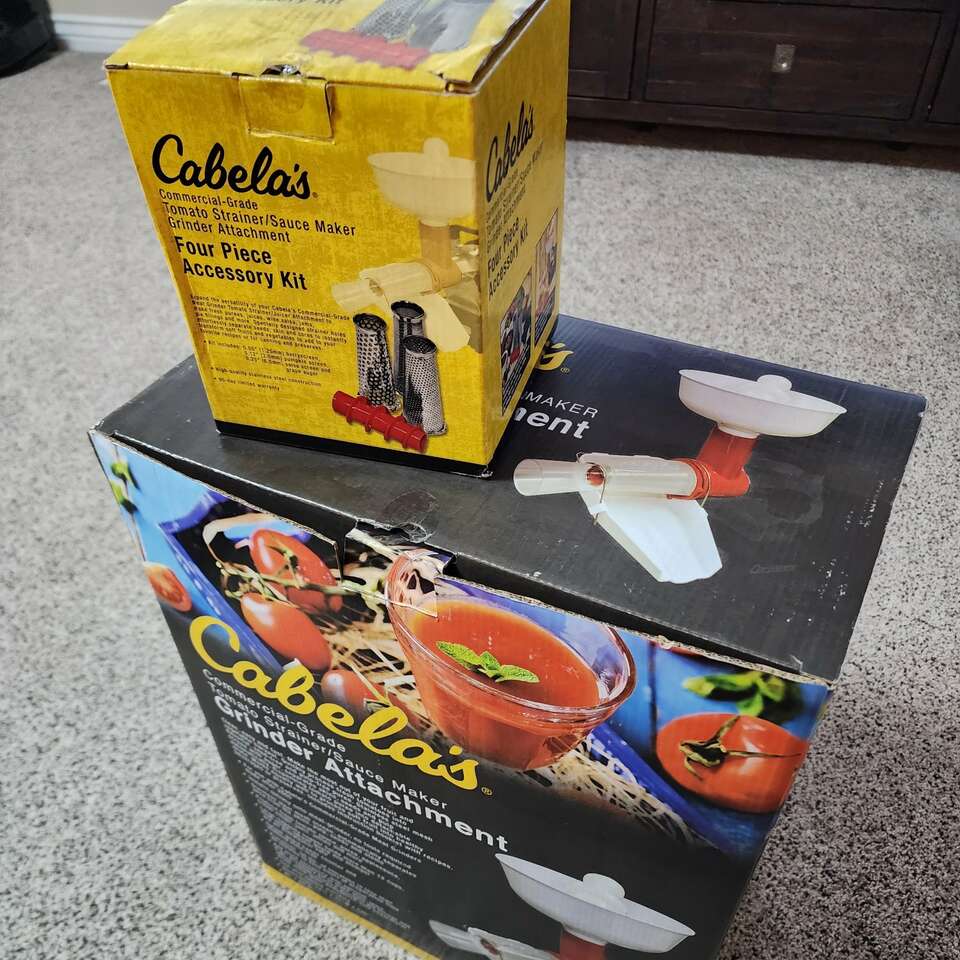 Cabelas commercial grinder attachment