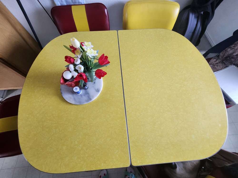Vintage kitchen table