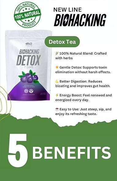 Biohacking Detox Tea: Cleanse, Energize, Thrive