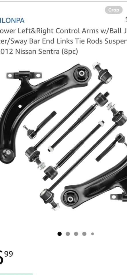 2011 Nissan Front Lower Left & Right Control Arm F