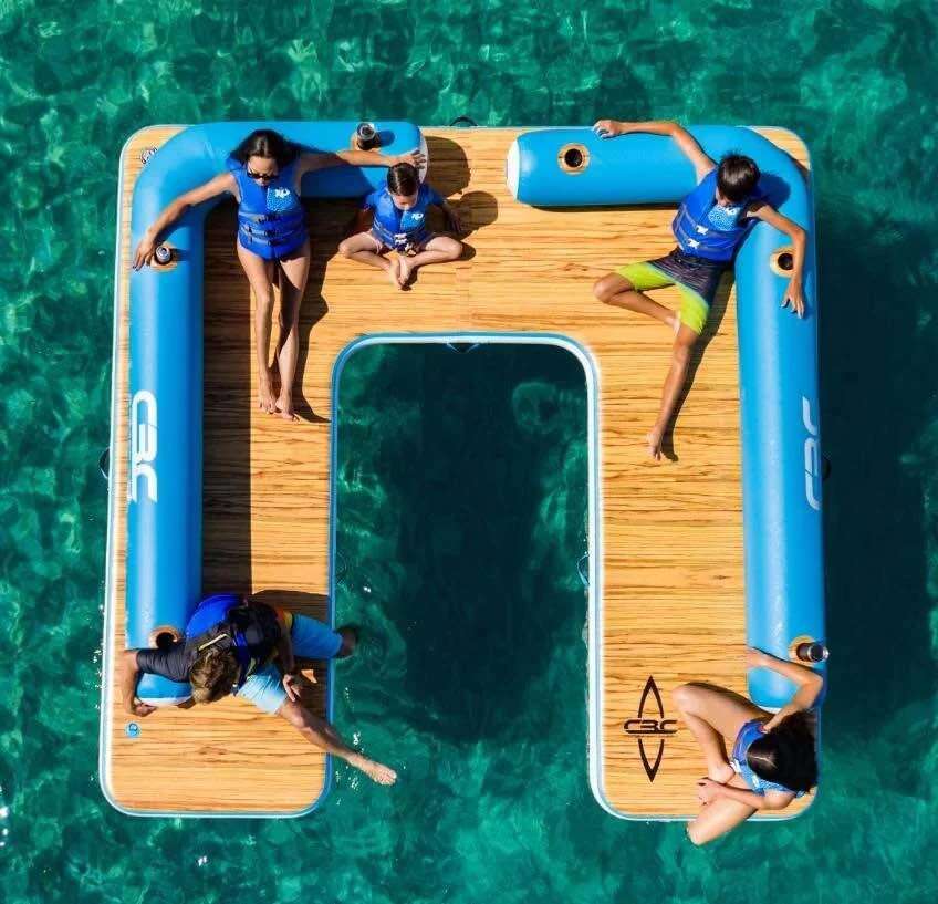 For rent. CBC Inflatable Party Island 11.5ft Water Lounge
