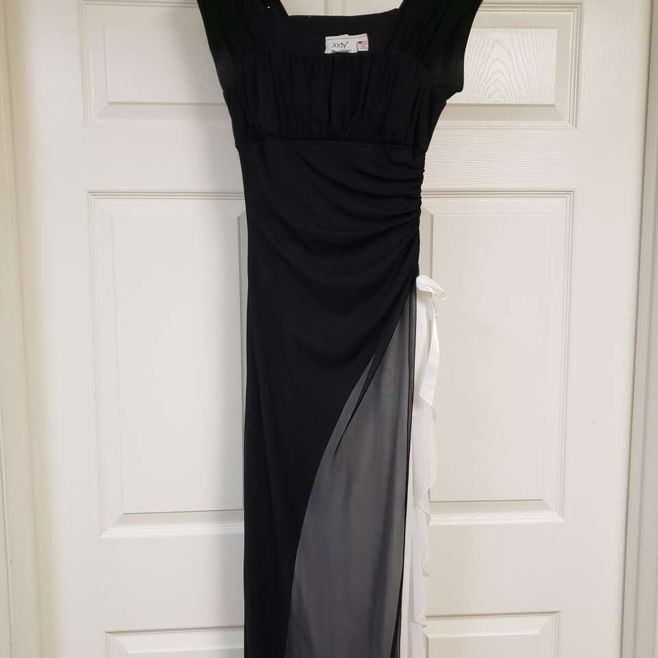 Black and white dress