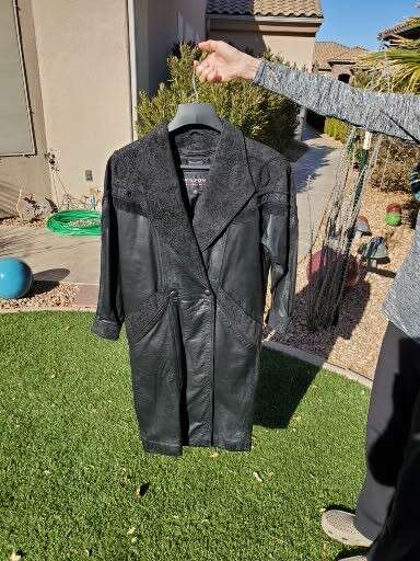 Woman's Leather Coat