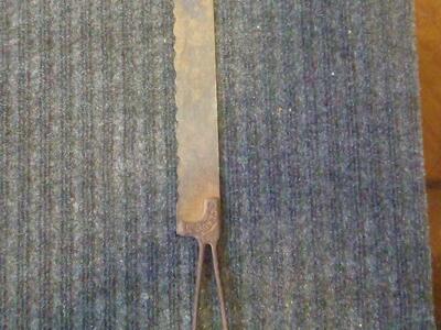 Antique Fremont Clauss Bread Knife