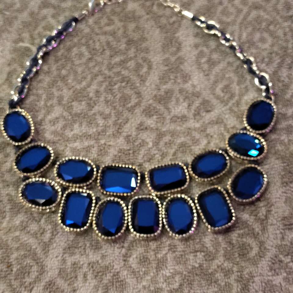 Cobalt Blue Lady's Necklace