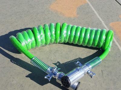 7-Pin ABS Green Trailer Connector Cable