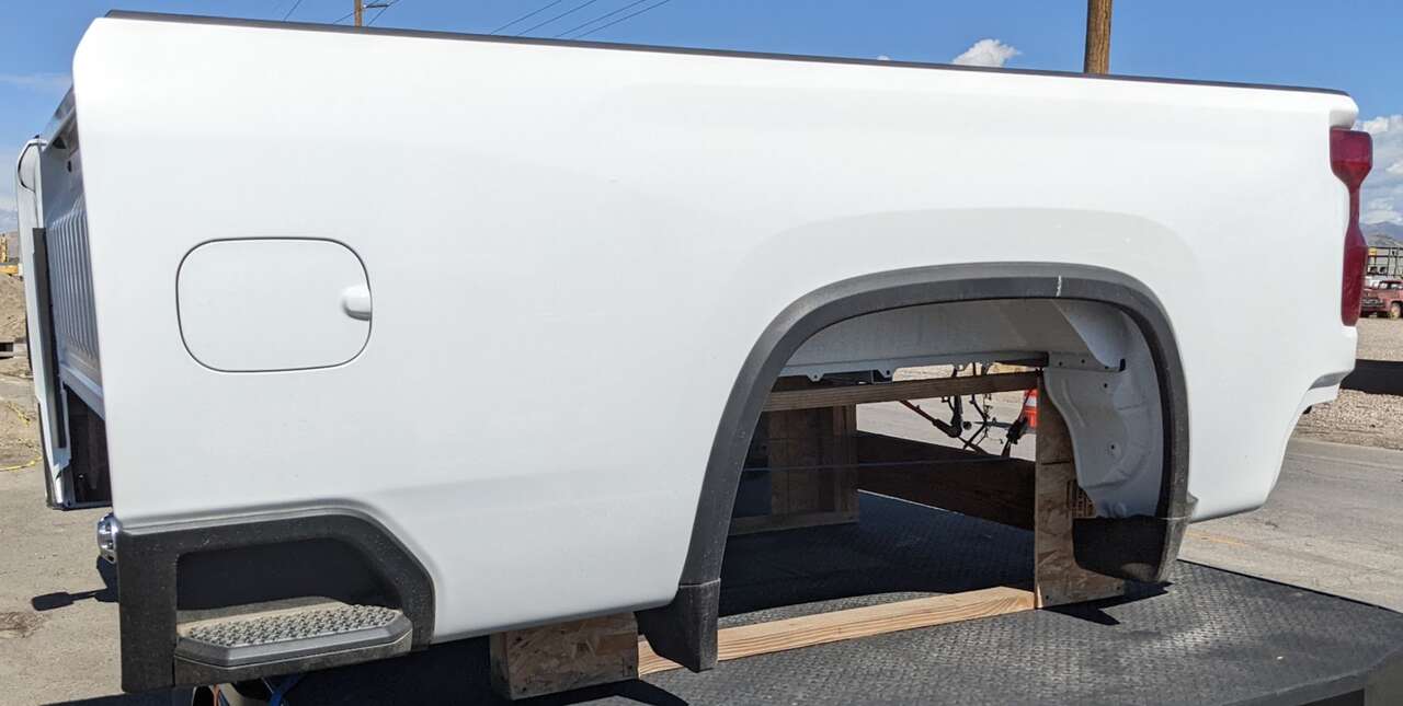 2024 SILVERADO FACTORY RHINO LINED TRUCK LONG BED