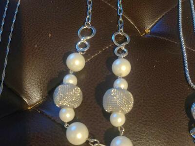 Pearls and Silver balls-item #14