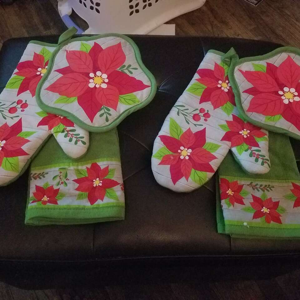 Christmas Pad, MIT & Hand Towel Set