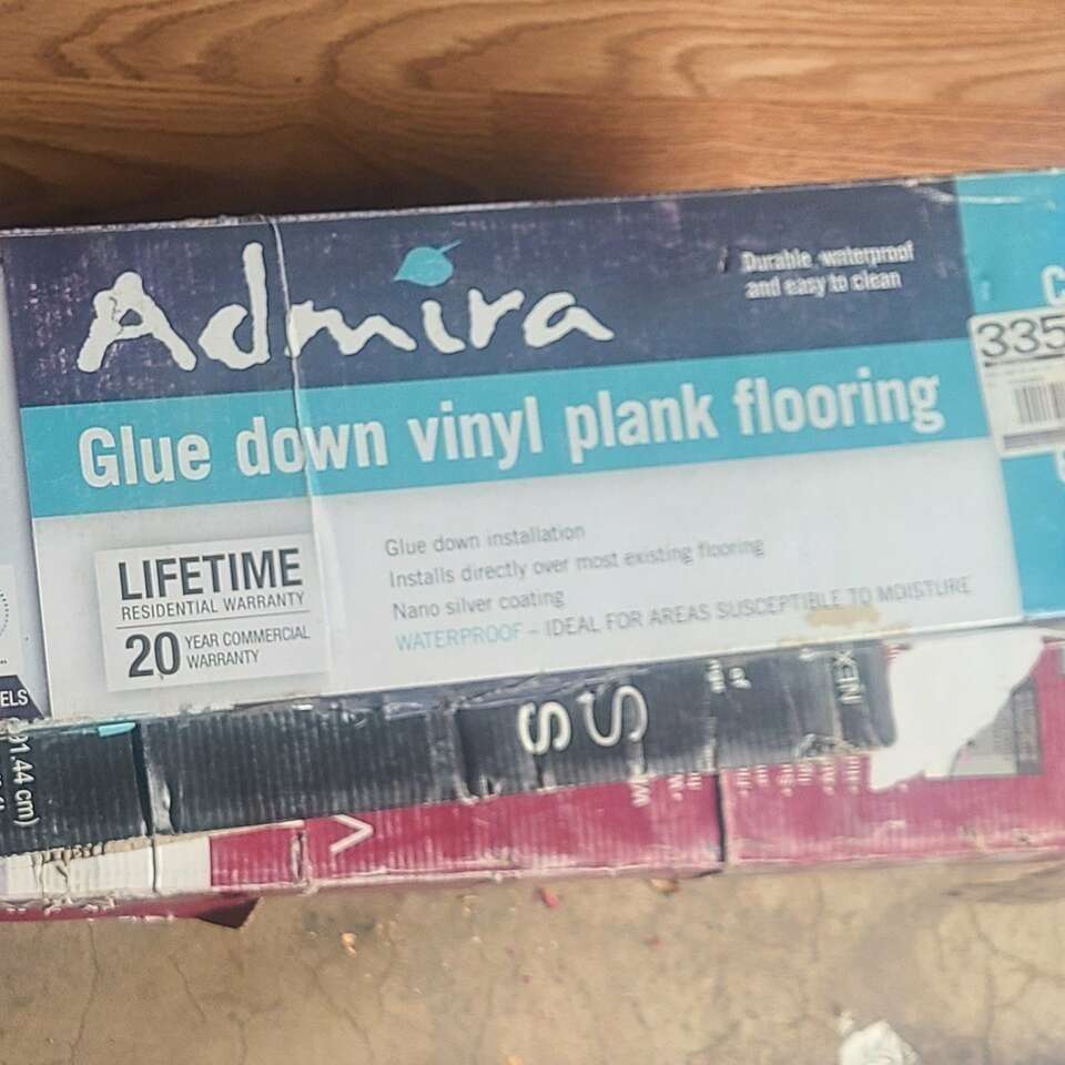 Admira Vinyl Planks (2) Box Set (as is)