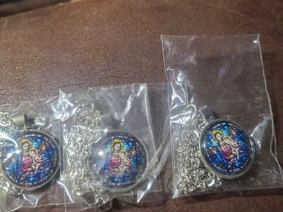 Virgin Mary & Child, $5 ea, $10 All cash only #2