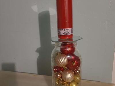 #1 Vase Candle Holder 17.5 tall