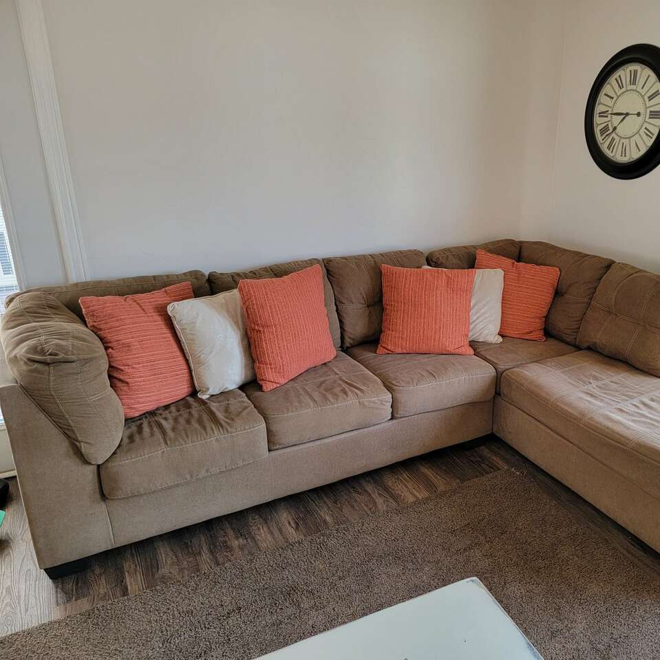 Nice comfortable couch Furniture