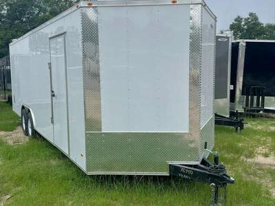 Brand New Deluxe 8.5'x28' Freedom Cargo trailer 14,000 GVWR