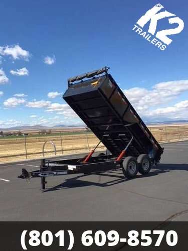 15K 7x14' K2 Trailers Dump