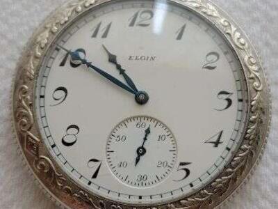 Selling a Nice Vintage 12 Size, ELGIN Pocket Watch