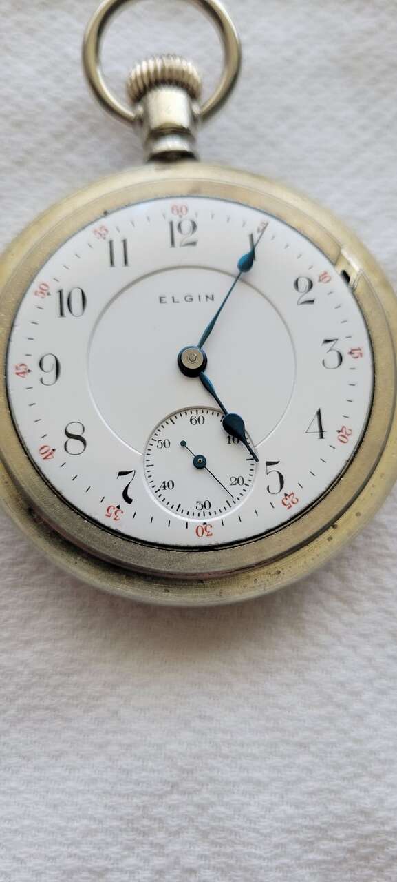 I'm Selling a Vintage Elgin Model 349 Railroad Pocket Watch.........