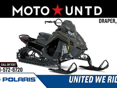 2025 Polaris® Boost PRO RMK 155 Shadow Gray / Gloss Black