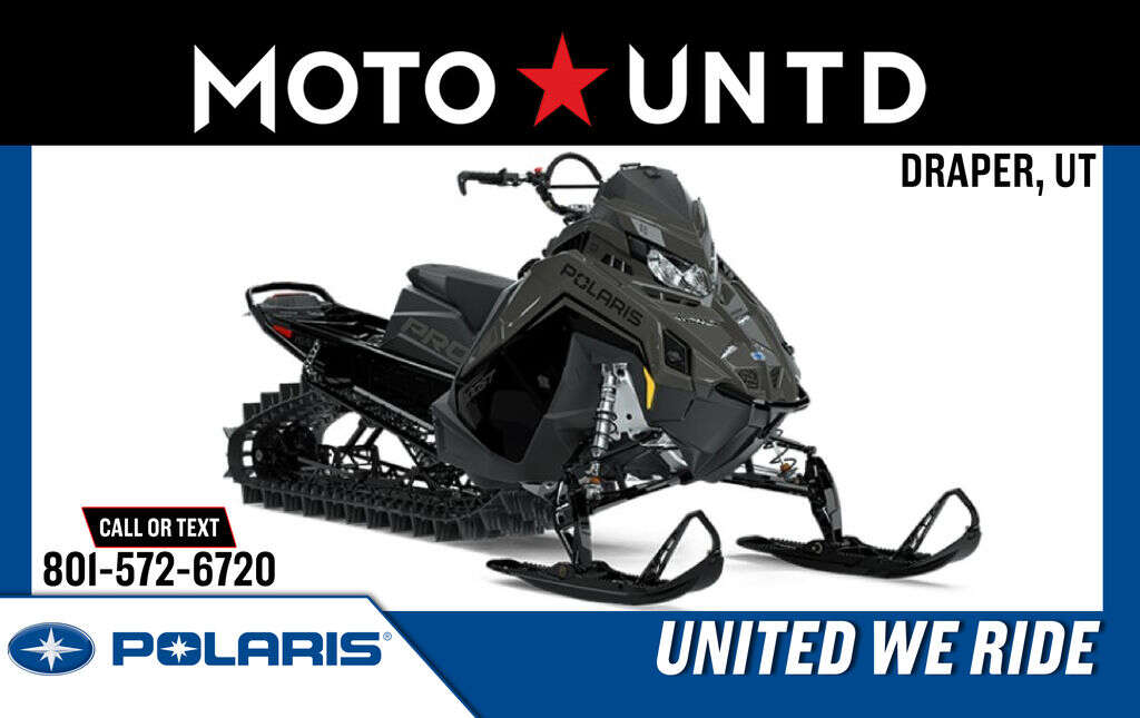 2025 Polaris® Boost PRO RMK 155 Shadow Gray / Gloss Black