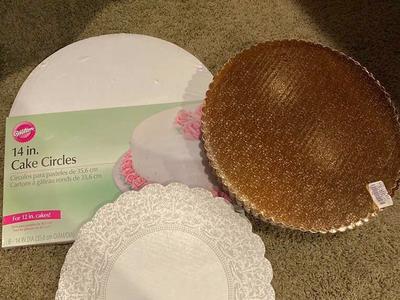 New Cake Circles 12” And 14 Inch