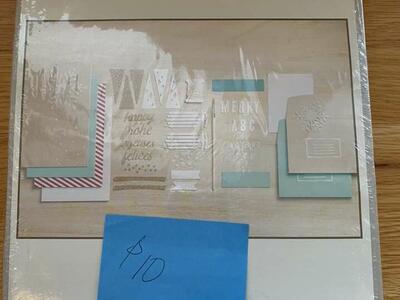 Stampin Up Kits-Cards, Banner, Table Setting