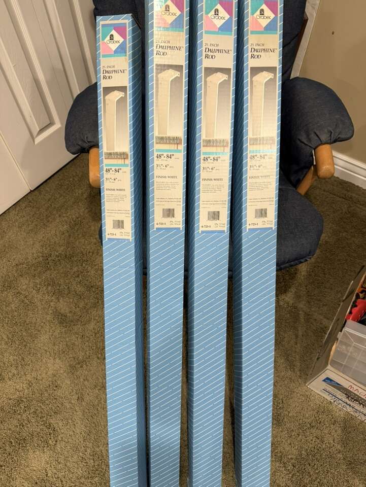 Graber 2 1/2 Inch Curtain Rods