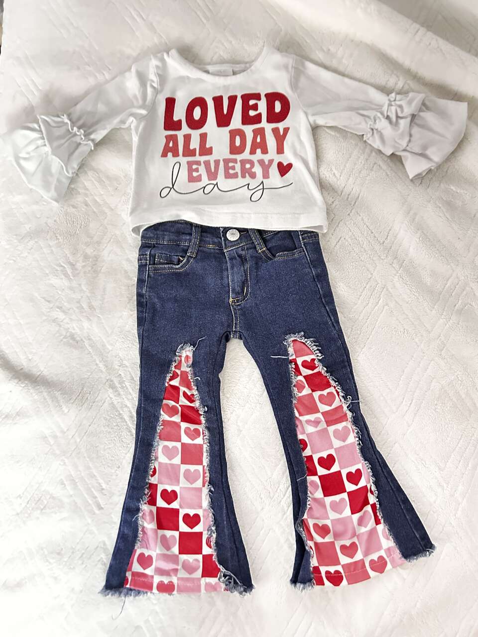 Toddler Valentine’s Day outfit