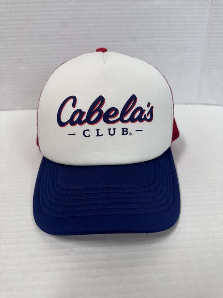 Cabelas Club Trucker Style Snapback