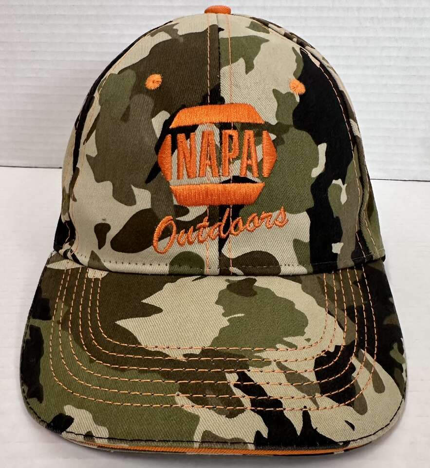 Napa Outdoors Camouflage Adjustable Hat