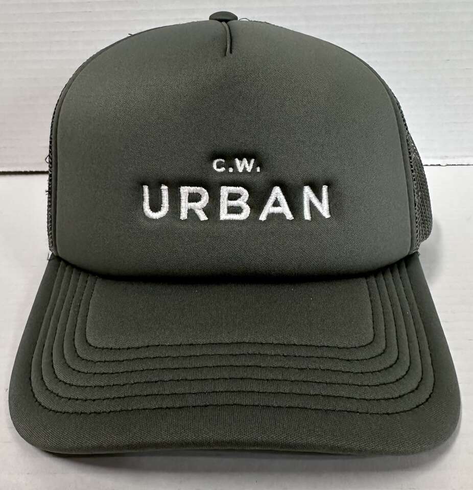C.W. Urban Army Green Trucker Style Snapback