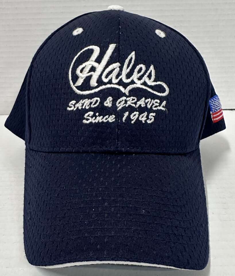 Vintage Hales Sand & Gravel Adjustable Hat