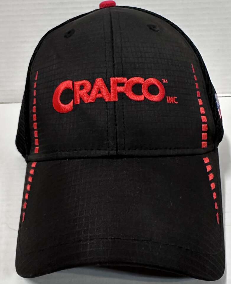 Crafco Black Mesh Adjustable Hat