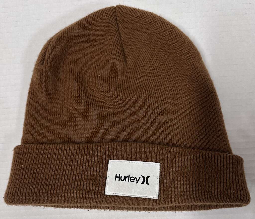 Hurley Driftwood Cuffed Knit Beanie