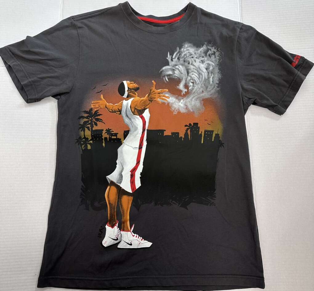 Y2K Nike Lebron James Painting - Men's Medium