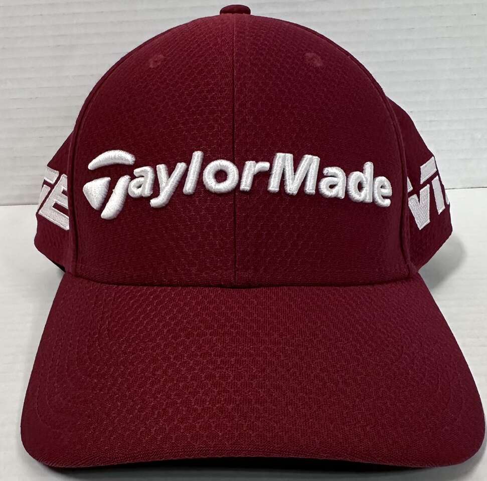 New Era Maroon Taylor Made Golf Hat - M/L