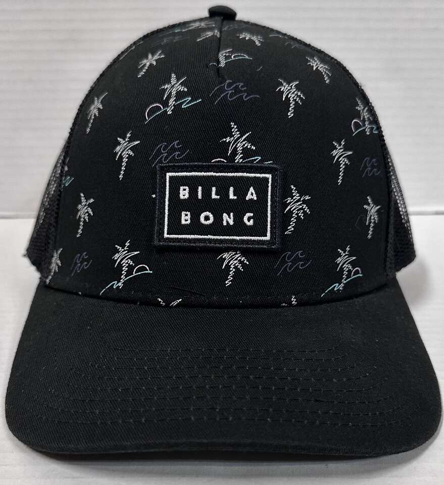 Black Billabong Trucker Style Snapback