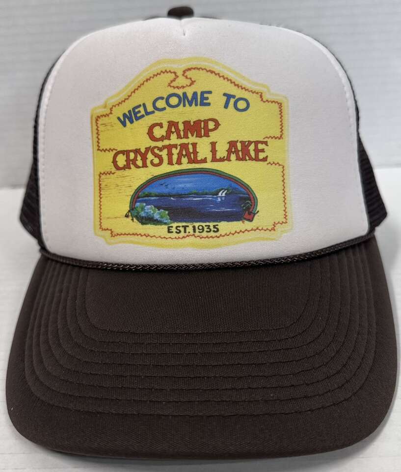 Friday The 13th Camp Crystal Lake Trucker Snapback