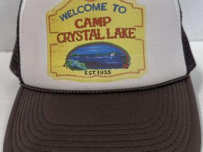 Friday The 13th Camp Crystal Lake Trucker Snapback