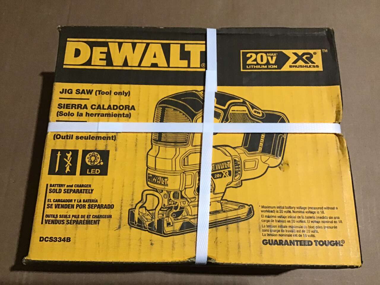 DeWalt 20 Volt Max XR Cordless Brushless Jigsaw