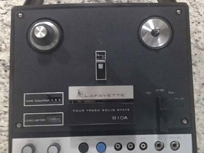 Vintage Lafayette Reel To Reel