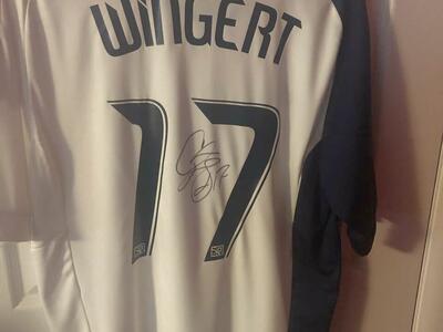 Chris Wingert Signed RSL Jersey