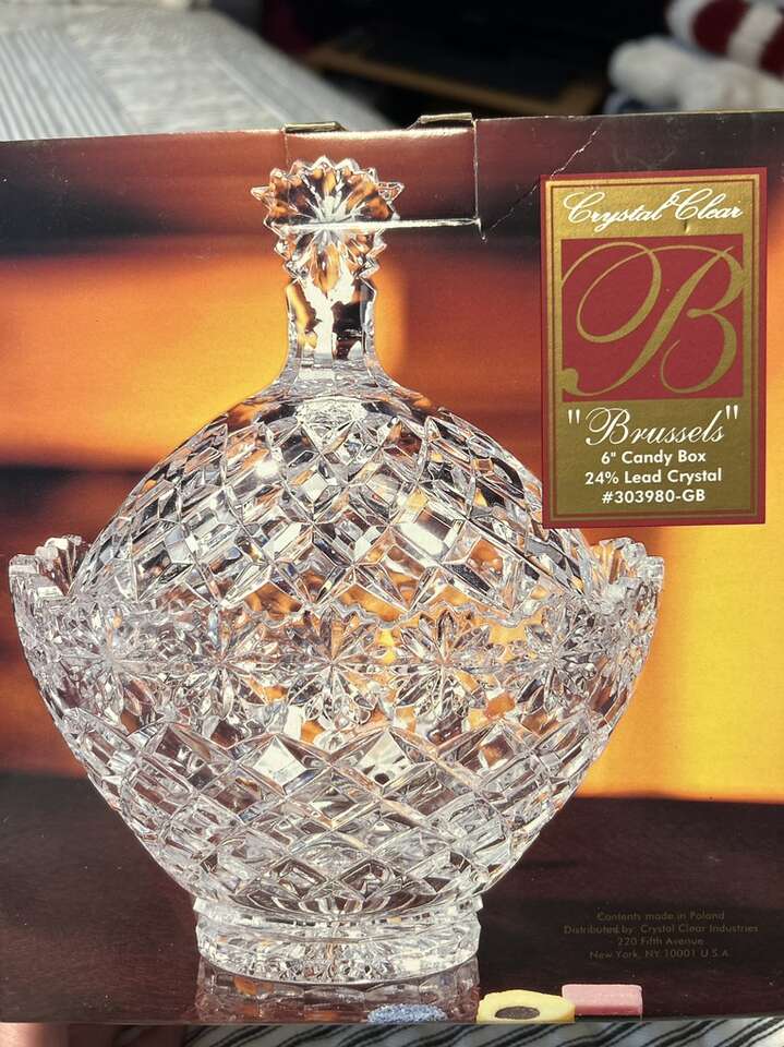 Crystal Glass Candydish