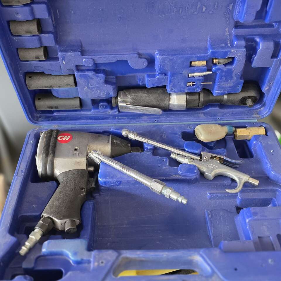 campbell hausfeld air gun and air ratchet