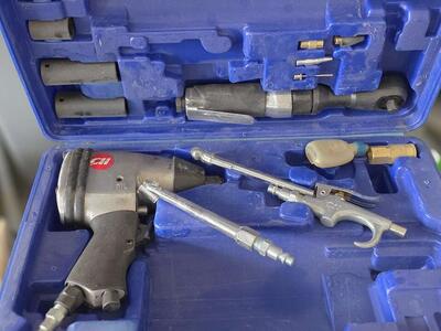 campbell hausfeld air gun and air ratchet