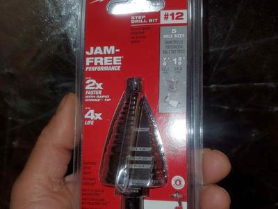 MILWAUKEE STEP DRILL BIT