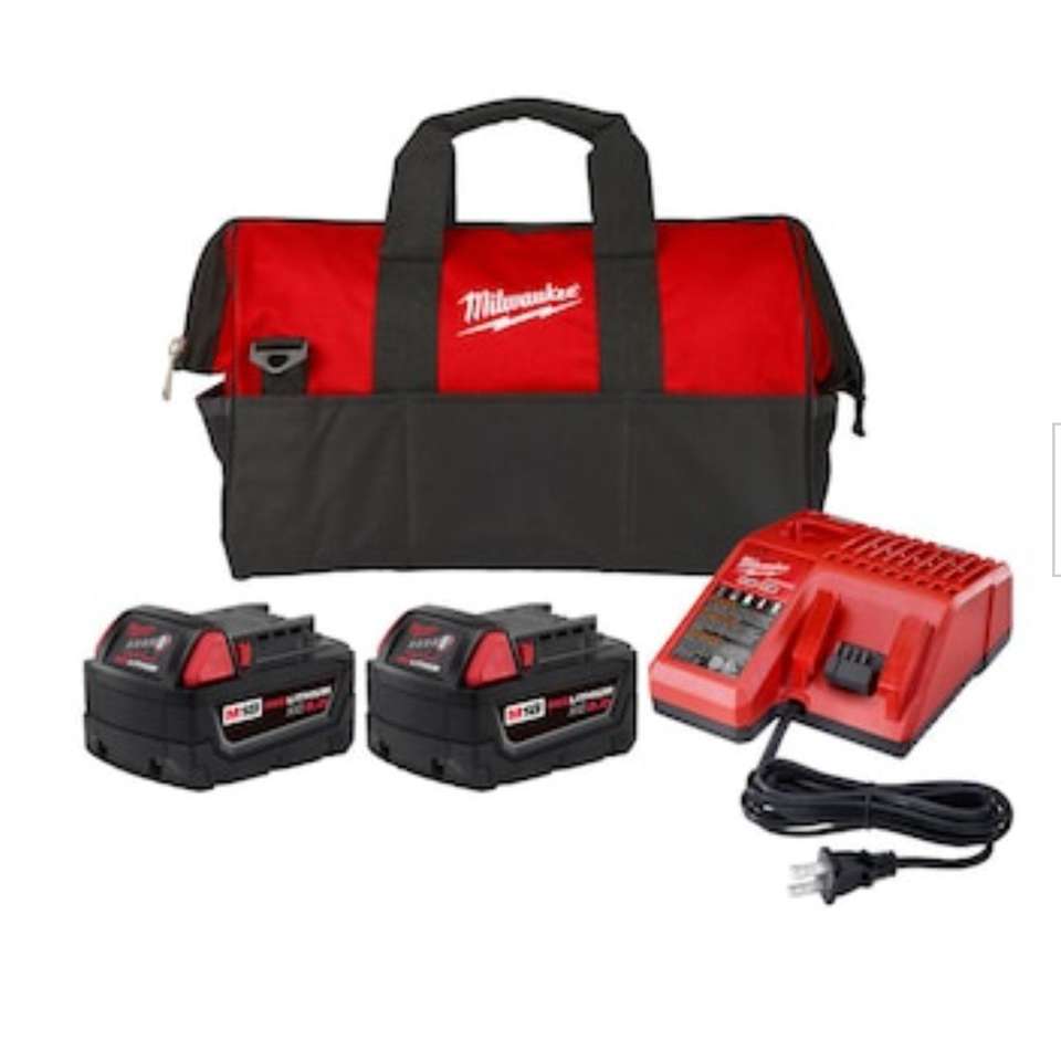 MILWAUKEE M18 2-PACK XC5.0 STARTER KIT