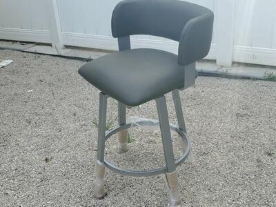 LEATHER BAR STOOL CHAIR