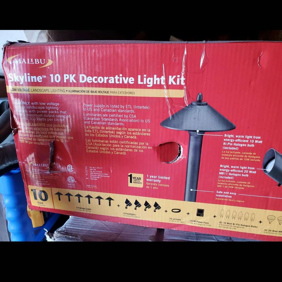 MALIBU SKYLINE 10 PC DECORATIVE LIGHT KIT