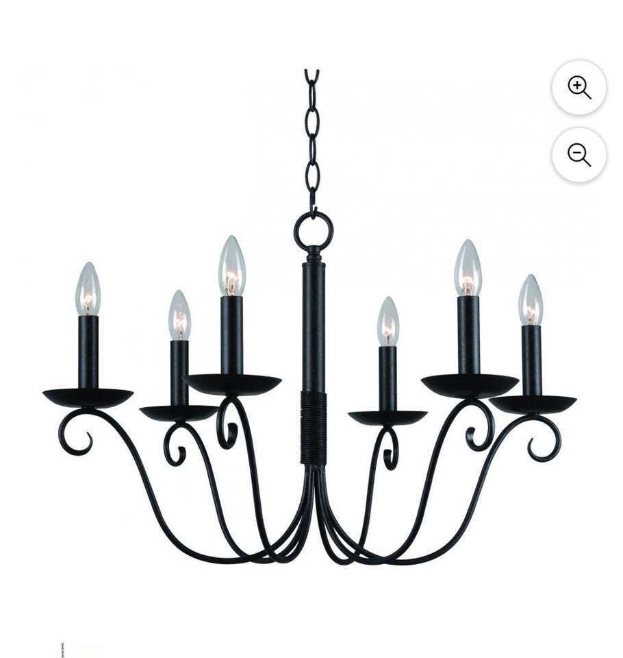 KENROY HOME 6 LIGHT CHANDELIER